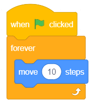 move steps block