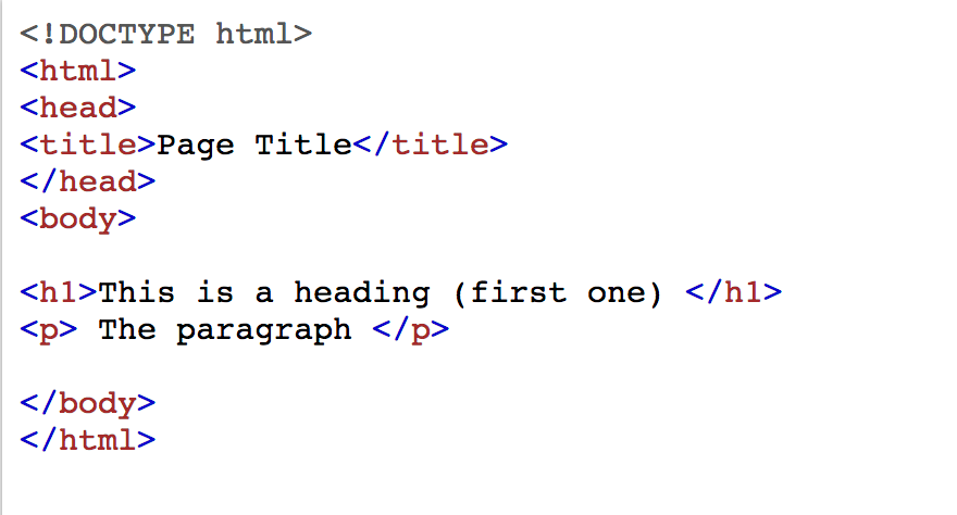 html for kids