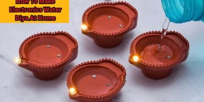 How To Make Electronics Water Diya At Home